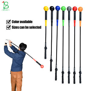 Matériel d'entraînement <span class=keywords><strong>de</strong></span> golf : Bâton <span class=keywords><strong>de</strong></span> swing lesté avec tête en silicone pour l'échauffement et la flexibilité – Outil d'entraînement <span class=keywords><strong>de</strong></span> golf fourni par l'usine - Product Image 1