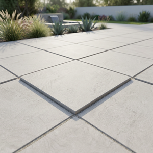 600x600x20mm Berich Hammer <b>Stone</b> Beige Porcelain Outdoor Pavers R11 Heavy Duty Rectified <b>Paving</b> - Product Image 2