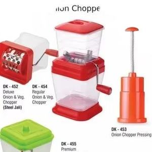 Picador de cebolla de plástico duradero, cortador de verduras manual, utensilio de cocina para cebollas, frutas, verduras y preparación de alimentos - Product Image 1