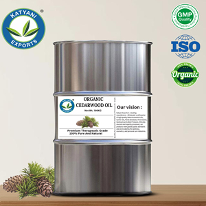 Aceite Esencial de Cedro Orgánico para Cosméticos y Formulaciones de Aromaterapia, Suministro al por Mayor y Fabricante Katyani Exports - Product Image 3