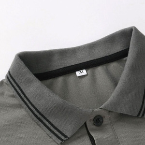 2026 Best Quality Stylish collar men polo shirt cotton short sleeve shirt breathable summer casual wear comfortable daily outfit - Product Image 4