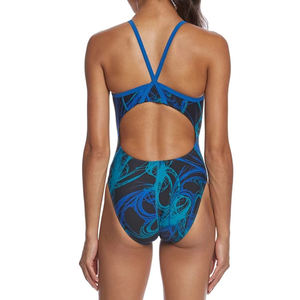 Traje de Baño Personalizado con Sublimación de Logotipo, Traje de Baño Ajustado de Una Pieza para Mujer, Secado Rápido, Transpirable, Ropa de Playa - Product Image 3
