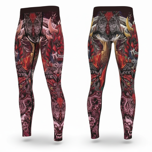 Leggings de compresión con diseño gráfico impreso en 3D para hombre, ropa deportiva, gimnasio, fitness, correr, entrenamiento, levantamiento de pesas, pantalones de cintura alta - Product Image 6