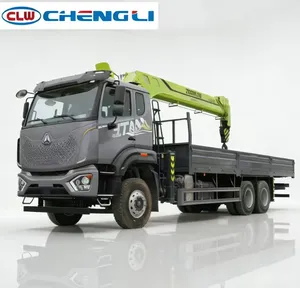 Camion grue HOWO 6x4 avec grue télescopique de 10 à 25 tonnes, camion grue de levage lourd pour la construction - Product Image 3