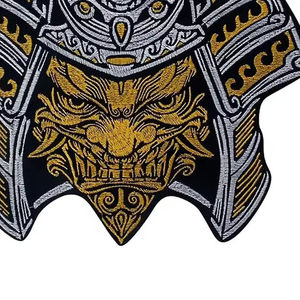 Wholesale Custom Twill Fabric Chenille 3D Logo Embroidered Patch Iron on Embroidery Sew on Patches for Clothing Customized - Product Image 5