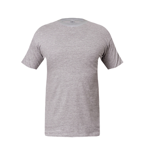 เสื้อยืดผู้ชายลำลอง ผ้าเจอร์ซีย์ถักเรียบ สีพื้น CVC (60/40) 180 กรัม ทรงปกติ แขนสั้น คอกลม ระบายอากาศ แห้งเร็ว - Product Image 1