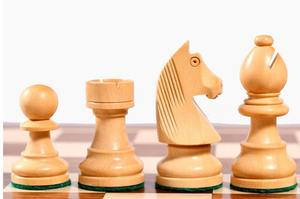 Pions d'échecs classiques Staunton Tournament, 3 rois, pièces en sheesham et en boxwood, au meilleur prix - Product Image 6