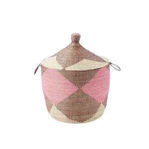 Natural <b>Seagrass</b> Laundry <b>Basket</b> Handmade Storage for Home Organization Wholesale Supplier Sustainable Durable from Vietnam - Product Image 3