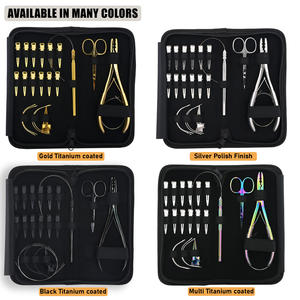 Multifunctional Micro Link <b>Hair</b> Extension Tools 2-hole <b>hair</b> <b>crimper</b> Plier <b>for</b> volume Sleek and modern crimping tool <b>for</b> DIY - Product Image 4