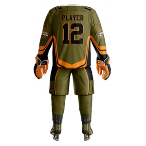 Maillot de Hockey sur Glace Nouvelle Collection, Meilleure Vente, Tenue d'Entraînement, Vêtements de Sport, Ensemble d'Équipe, Style Uniforme, 100% Coton, Offre Spéciale - Product Image 3