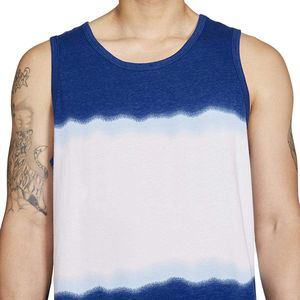 Débardeurs Homme Personnalisés Pas Chers à Logo, Coupe Musclée, Unis, Sans Manches, pour Entraînement, en Polyester/Coton Tricoté Respirant, Grandes Tailles - Product Image 3