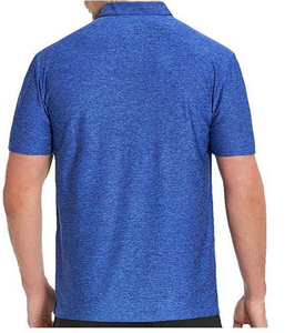 Polo homme uni décontracté et tendance, en coton respirant, avec logo personnalisé, confortable pour un usage quotidien - Product Image 5