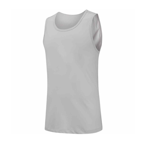 Débardeur de sport respirant en coton tricoté de haute qualité avec impression de logo personnalisé pour le fitness - Product Image 5