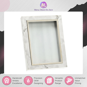 Low Market Price Best in Selling Highly Durable Quality Handmade Rectangular Shape Marble Photo <b>Frame</b> from Indian Supplier - Product Image 5