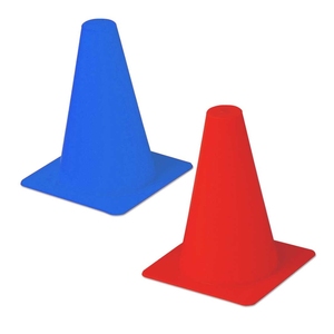 Cônes d'entraînement souples pour enfants, équipement d'entraînement flexible en forme de cône, base souple, cônes d'entraînement en caoutchouc, marqueurs de cône flexibles - Product Image 6