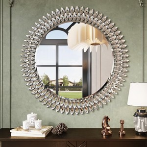 Miroirs muraux en bois de teck recyclé, fabrication sur mesure, vente en gros |   Aqdus Saleem Inde - Product Image 4