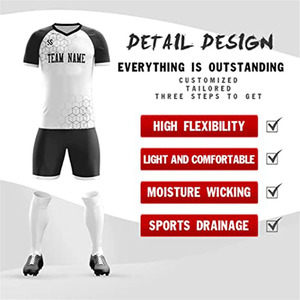 Soccer Team Apparel Designed for Branding and Identity Moisture Control Jersey Shorts Wholesale Football Wear Export - Product Image 2