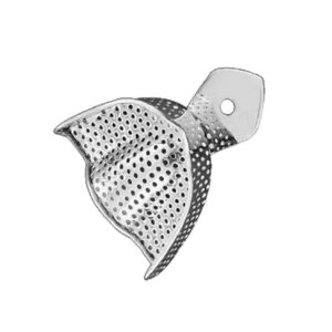 Premium Manual Dental Impression Tray Edge U2 Solid Upper Size L German Stainless Steel Reusable Autoclavable Perforation Free - Product Image 5