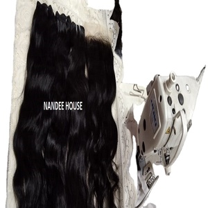 Cheveux indiens vierges Remy Closure Swiss Lace Frontal Vendeur Film personnalisé 4x4 13x6 Tailles Vague naturelle Cheveux chauds Intemporels - Product Image 1