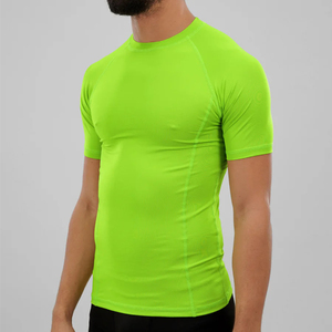 Camiseta de Compresión para Hombre, Venta Caliente, Personalizable, Ecológica, Transpirable, de Alta Calidad, Servicio OEM - Product Image 2
