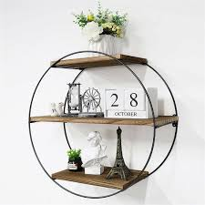 Stylish Metal Wall Shelves for Home Decor Display - Product Image 2