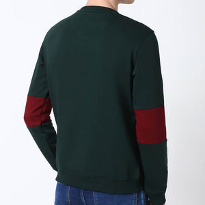 Sudadera de Hombre de Alta Calidad, Sostenible, Básica, Verde, de Secado Rápido, Cuello Redondo, Talla Grande, Personalizada, Mezcla de Algodón - Product Image 3
