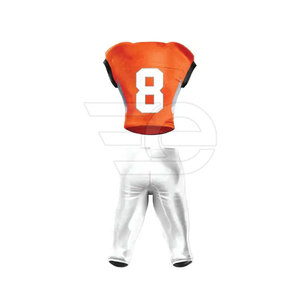 Ensemble d'uniformes de football américain, tissu respirant et anti-humidité, fournisseur OEM, uniforme de football américain personnalisé - Product Image 6