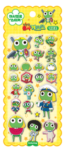Keroro Sgt Frog Marshmallow <b>Stickers</b> Korean Cute Character 3D Puffy Deco <b>Sticker</b> Diary Planner <b>Laptop</b> Phone Kawaii Wholesale - Product Image 1