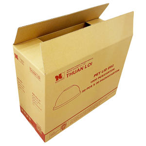 Boîte pliante en carton ondulé à fentes rectangulaires sur mesure OEM, épaisseur 3 mm, revêtement UV, pour gants, soins personnels, cadeaux, matériaux recyclés X - Product Image 1