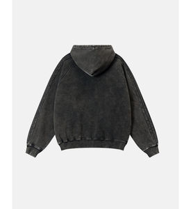 Oferta Caliente: Sudadera con Capucha Estilo Vintage de Otoño, Ajuste Holgado, Estilo Básico, Poliéster/Algodón, Felpa Francesa, Ecológica, Silicona, Tendencia Americana - Product Image 2