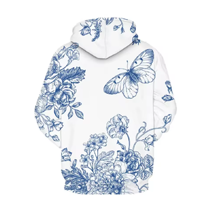 Sweat à capuche de qualité supérieure 100% coton, style sweat à capuche personnalisé - Product Image 2