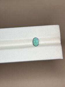 Esmeralda Zambiana Natural, Corte Ovalado, 1.3 Quilates, 8.5x6x4mm, Piedra Preciosa Astrológica para Joyería y Manualidades - Product Image 4