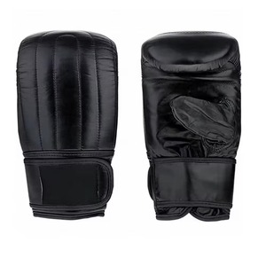 High Quality Custom Velcro Wrist Boxing Bag Gloves PU Leather <b>Foam</b> <b>Padded</b> OEM Logo Wholesale Factory Price - Product Image 1