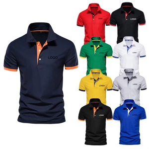 Camisetas Polo de Alta Calidad para Hombre, Personalizadas, de Lujo, Tallas Grandes, 100% Algodón, Corte Holgado, Estampadas - Product Image 1