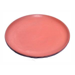 Assiette de service en argile naturelle de style campagnard pour les fêtes, fabriquée en Inde - Product Image 1
