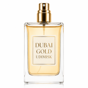 Parfum Oriental Moderne de Haute Qualité DUBAI GOLD UDIMISK 250 ml Longue Durée Sans Alcool Écologique, Vaporisateur Tendance pour Usage Quotidien - Product Image 1
