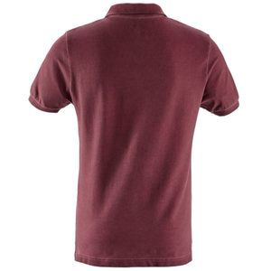 Polo à manches courtes pour homme, couleur unie, style décontracté, 100% coton, respirant, coupe régulière, tissu tissé - Product Image 5