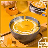 Master Pasto Vegan Instant Pumpkin Soup Ready-to-Eat 200g Packs (36 Count) 24 Months Shelf Life Made in Malaysia