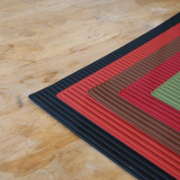 Tapis de bar à café personnalisables Well Made Earth 430x320mm, antidérapants, en silicone, résistants à la chaleur, écologiques
