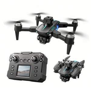 Mini Dron RC para Exteriores KY605S con Cámara Dual 4K, Pantalla LCD Triple FPV, Quadcopter de Largo Alcance - Product Image 1