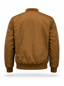 High Quality Wholesale Winter <b>Men's</b> High Street Style Stand Collar Quick Dry Nonwoven Nylon <b>Suede</b> Zipper Solid Front 100% Cotton - Product Image 2