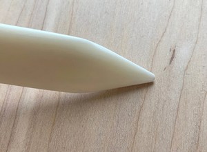 Plegador de Papel de Hueso Natural, Diseño Ergonómico, Superficie Pulida, Imitación Antigua, Varilla de Plegado Cónica para Encuadernación y Manualidades - Product Image 6