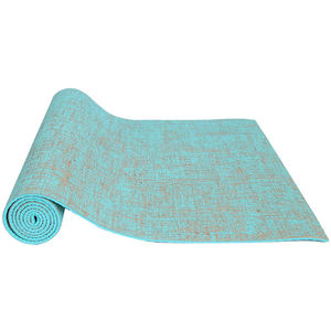 Tapis de yoga en jute personnalisé – Tapis d'exercice en fibres naturelles écologiques pour le branding et les marchés de détail - Product Image 5