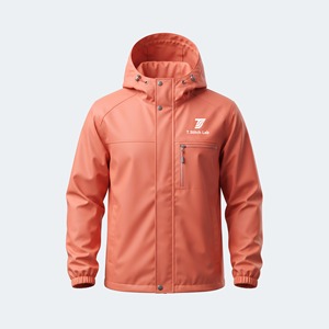 Chaqueta Impermeable para Hombre, Diseño de Última Moda, Resistente al Viento, con Cierre de Cremallera de Alta Calidad, Mangas Completas y Logotipo Personalizado - Product Image 2