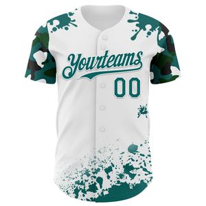 Maillot de baseball personnalisé 100% coton biologique antibactérien à manches courtes, col en V, bretelles en T, entièrement boutonné, unisexe, impression de nom et de numéro - Product Image 2