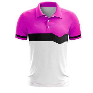 Camisetas de polo personalizadas de alta calidad para hombre, ropa informal en blanco de punto de algodón 100% con bordado - Product Image 6