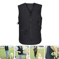 Gilet d'entraînement pour chien en toile avec logo personnalisé, grande taille, équipement d'été pour guide canin K9, OEM, professionnel, coupe-vent, imperméable, décontracté, écologique