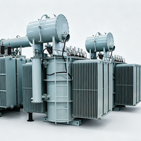 Transformador de Distribución de Energía Trifásico de 35kV/6kV, Sumergido en Aceite, de Alta Resistencia, Estándar IEC para Subestaciones Industriales
