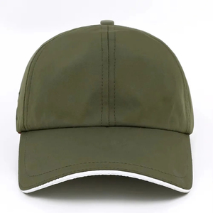 Gorra de Seguridad de Campo Ecológica de Alta Calidad OEM/ODM, Gorra de Béisbol Personalizada de 6 Paneles, Fabricada en Sarga para Uso en Exteriores y Senderismo - Product Image 1