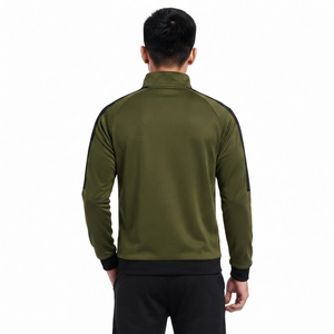 Veste de course pour homme, légère, en tissu performant, coupe-vent, fermeture éclair intégrale, panneaux respirants, flexible - Product Image 2